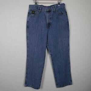 Cinch Mens Jeans 34x30 Medium Wash Classic‎ Fit Denim Pants